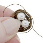 Гнездо проволочных птиц: шаг 16