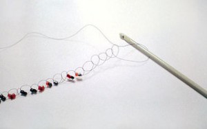 Воздушное вязаное колье легкий учебник