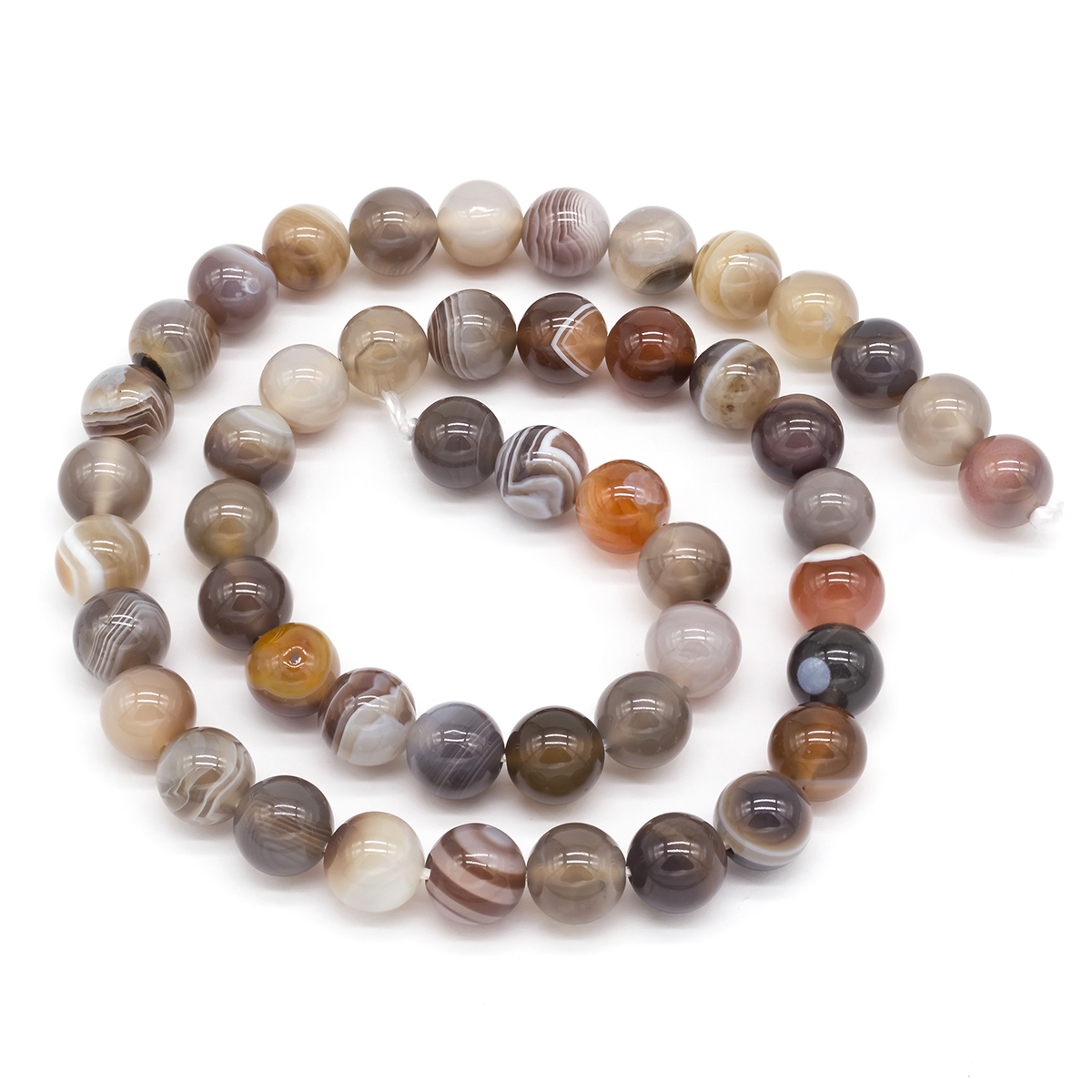 Бусины Натуральный Агат Ботсвана